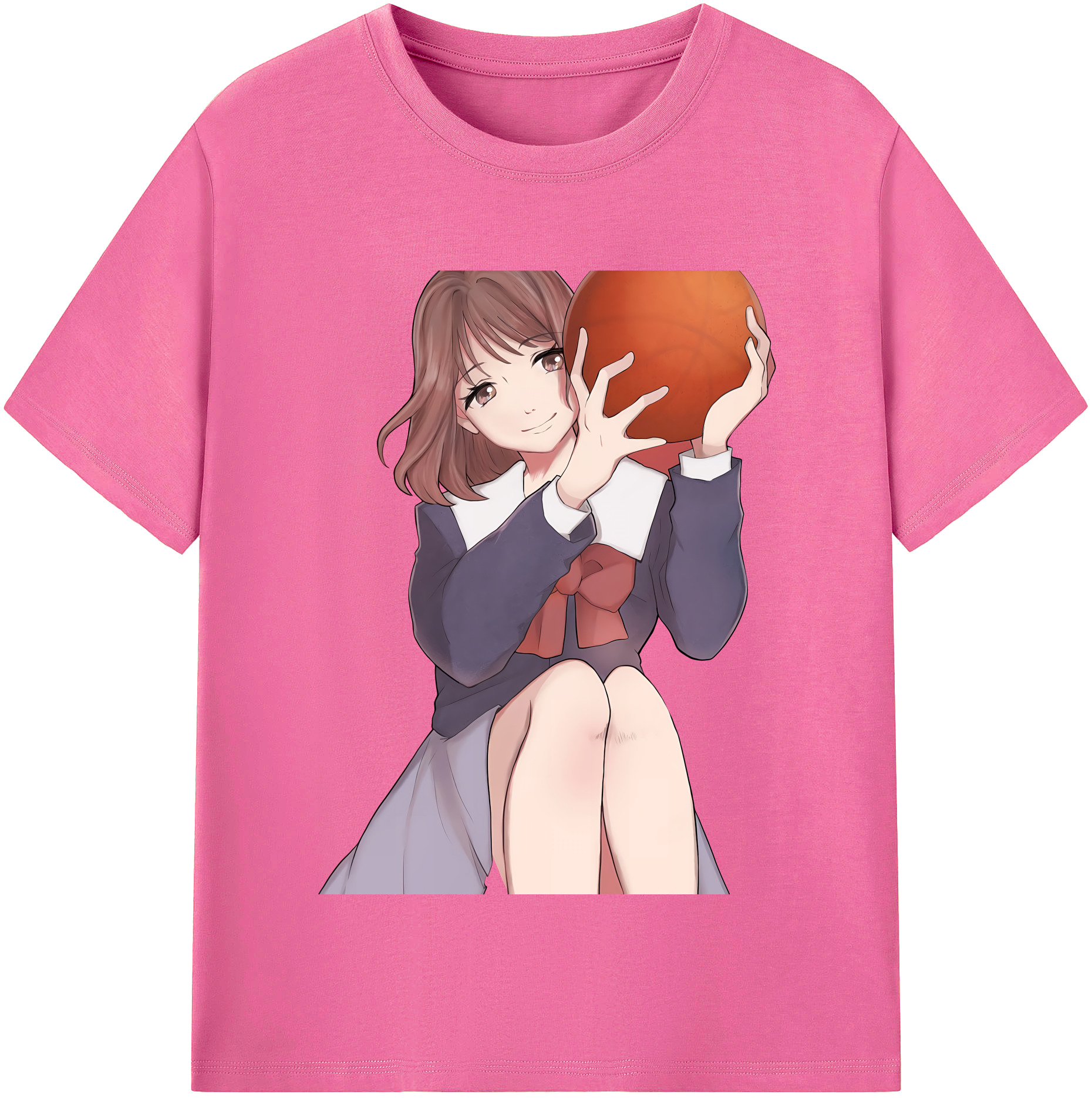 （画像用） SLAM DUNK／スラムダンク レディースカジュアルプリントTシャツ（綿100％）